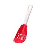 Multifunctional Filter Colander Household Kitchen Grinding Spoon