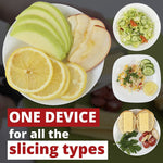 2 in 1 Food Chopper Kitchen Scissors Smart Cutter Kitchen Knife Shears Vegetable Slicer Dicer with Cutting Board