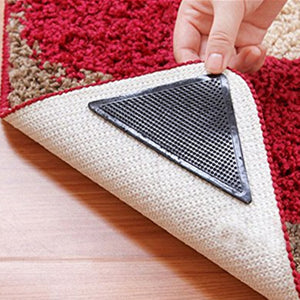 Home Floor Rug Carpet Mat Grippers  Washable Silicone Grip Car Perfume Pad