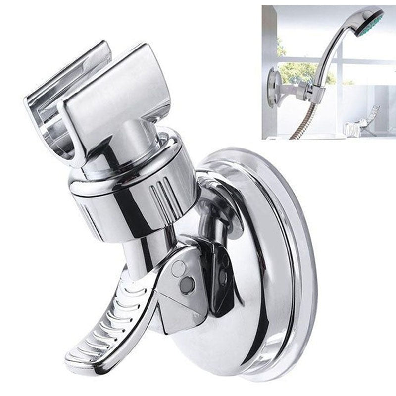 Universal Adjustable Hand Shower Holder  Full Plating Shower Rail Head Holder Bathroom