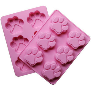 6 Units Cat Paw Silicone Cake Mold Bakeware 1PC DIY Handmade Soap Mold