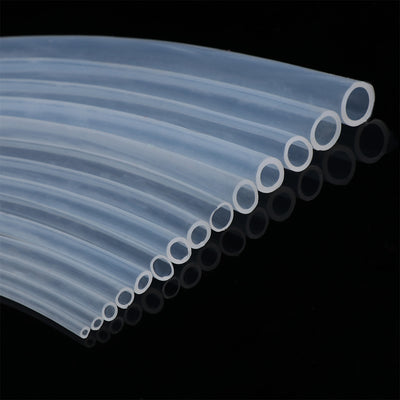 1M / 5M 10M Food Grade Clear Transparent Silicone Rubber Hose Flexible Silicone Tube
