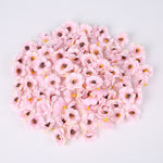 30Pcs 3cm Multicolor Daisy Flower Heads Artificial Flowers for Home Decoration