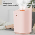 3L Air Humidifier Essential Oil Aroma Diffuser Double Nozzle With Coloful LED Light