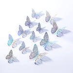 4D Hollow Butterfly Wall Sticker DIY Home Decoration Wall Stickers