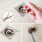 Multifunctional Cleaning Claw Hair Catcher Kitchen Sink Cleaning Tools  for Shower Drains Bath Basin
