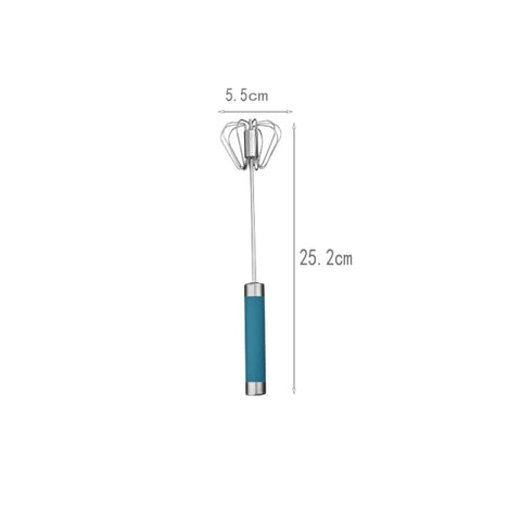 Hand Pressure Semi-automatic Egg Beater Stainless Steel Kitchen Accessories Tools