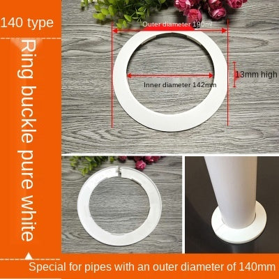 Plastic Wall Hole Duct Cover Shower Faucet Angle Valve Pipe Plug Decoration Cover