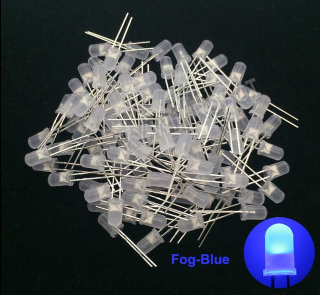 LED Diode 5 mm Assorted Kit White Green Red Blue  Purple Warm white DIY Light Emitting Diode