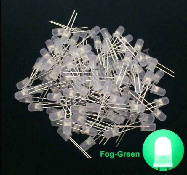 LED Diode 5 mm Assorted Kit White Green Red Blue  Purple Warm white DIY Light Emitting Diode