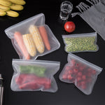 Food Storage Bag Zip Shut Bag Leakproof Containers Fresh Wrap Ziplock Bag