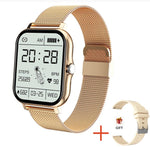 Women Smart watch Men Color Screen Full touch Fitness Tracker Men Android IOS+BOX