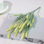 Artificial Flowers Plastic Lavender Fake Plants