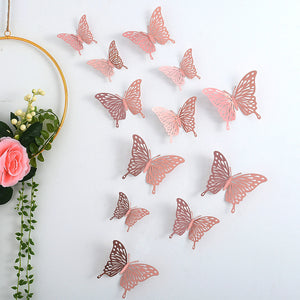 Suncatcher Sticker 3D Effect Crystal Butterflies Wall Sticker Home Decoration