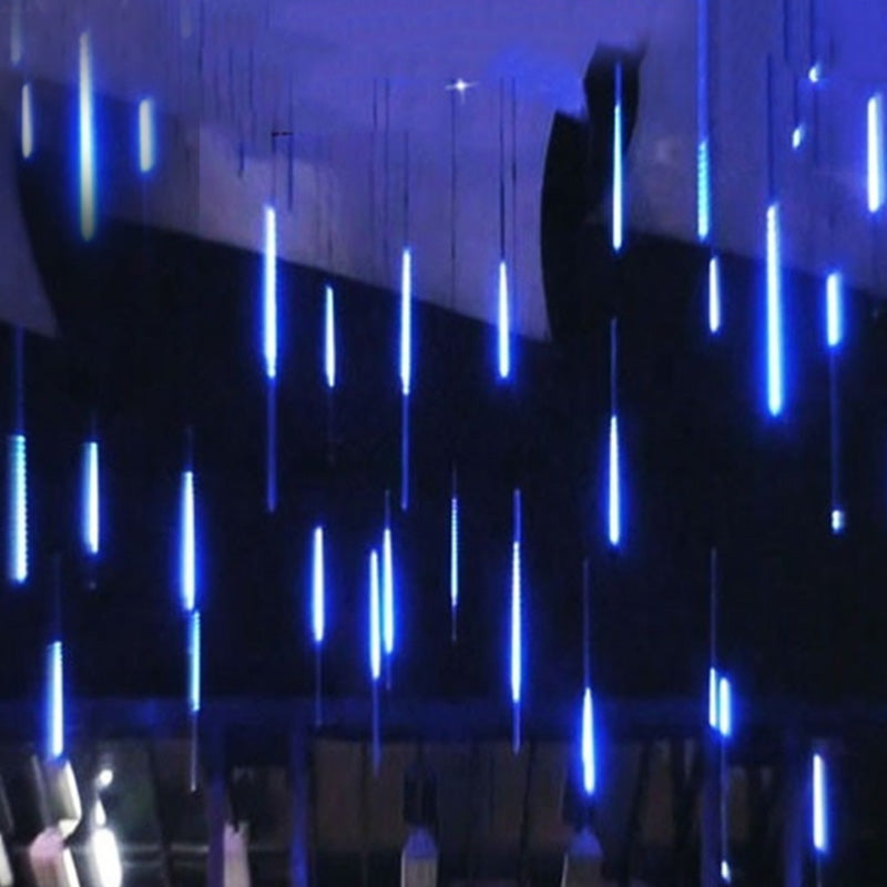 Tube Meteor Shower Rain LED String Lights Tree Decorations