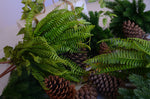 Christmas Fake Plants Pine Branches  Decorations Xmas Tree Ornaments Kids Gift Supplies
