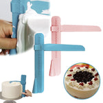 Adjustable Cake Scraper Fondant Spatulas Cream Cake Edge Smoother Cake Decorating Tools