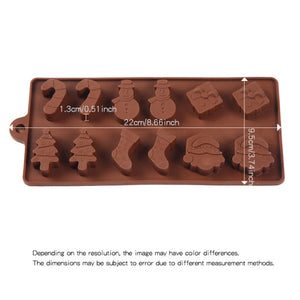 New Silicone Chocolate Mold Non-Stick Cake Mould Jelly Candy Kitchen Accessories
