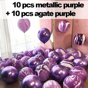 Star Confetti Balloons Metallic Confetti Latex Transparent Ballon  Birthday Party Wedding Decoration