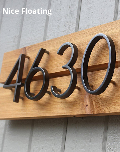 House Number Letters Big Modern Door Alphabet Home Outdoor Numbers Address