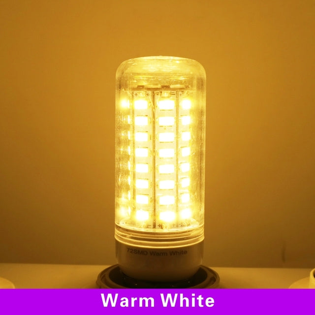 LED Corn Bulb LEDs SMD 5730 220V Lampada LED Lamp Chandelier Candle LED Light
