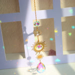 Crystal Star Hexagon Diamond Prisms Hanging Rainbow Chaser Lighting Accessories