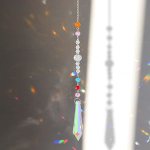 Crystal Star Hexagon Diamond Prisms Hanging Rainbow Chaser Lighting Accessories