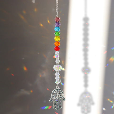 Crystal Star Hexagon Diamond Prisms Hanging Rainbow Chaser Lighting Accessories