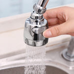 Swivel Kitchen Faucet Aerator Adjustable Dual Mode Sprayer Filter Water Saving Nozzle