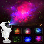 Galaxy Star Projector Starry Sky Night Light Astronaut Lamp Home Room