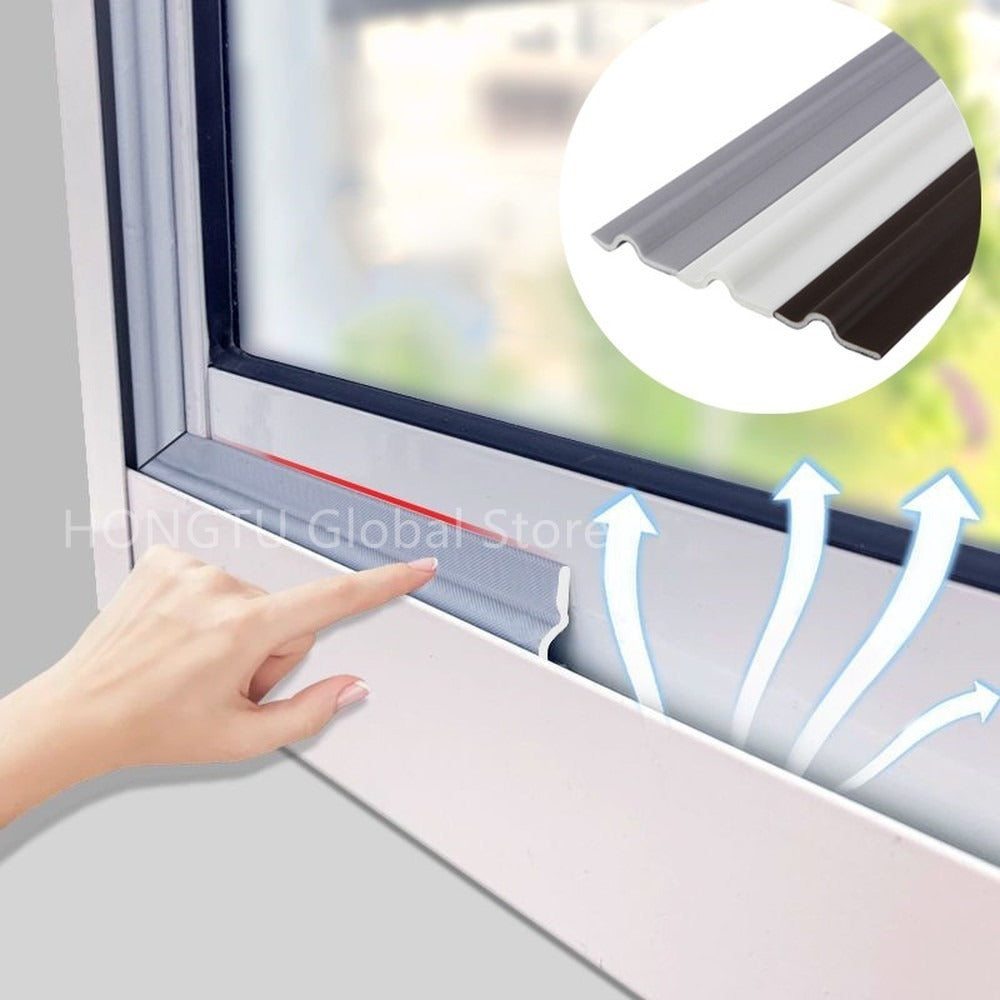 Window Sealing Strip Acoustic Foam White for Sliding Door Windows