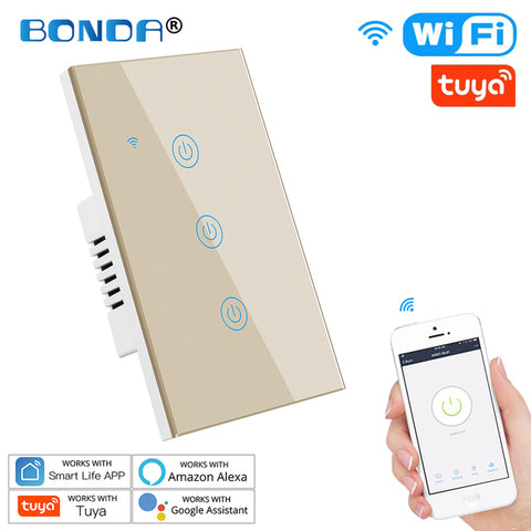 Smart Switch US Standard Tuya Control Works