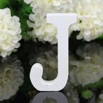 Diy Freestanding Wood Wooden Letters White Alphabet Home Decorations