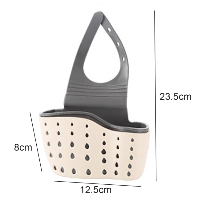 Home Storage Drain Basket Kitchen Sink Holder Hanging Drain Basket Bag Kitchen Accessories