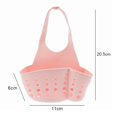 Home Storage Drain Basket Kitchen Sink Holder Hanging Drain Basket Bag Kitchen Accessories