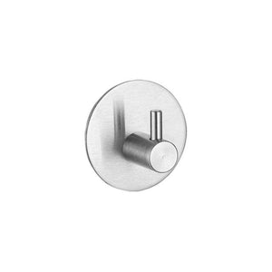Stainless Steel Self Adhesive Wall Coat Rack Key Holder Rack Towel Hooks Bathroom Accessories