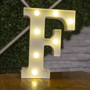 Decorative Letters Alphabet Letter LED Lights Luminous Number Lamp Decoration Battery
