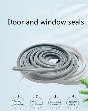 Sealing Wind-proof Brush Strip Home Door Window Sound Insulation Strip Gasket Accessories