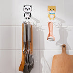 Kitchen Hook Multi-Purpose  Rotatable Rack For Organizer and Storage Spoon Hanger Accessories