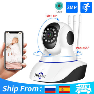 Camera WIFI Wireless Smart Home Security  Camera Two-way Audio Baby Pet Monitor Video Record