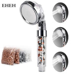 New Arrival 3 Modes SPA Shower Head High Pressure Saving Water Shower Nozzle