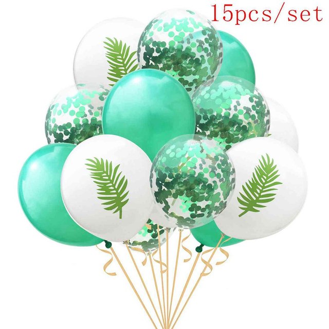 Artificial Tropical Palm Leaves Summer Jungle Theme Party Decoration