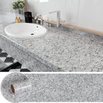 Waterproof Oil-proof Marble Wallpaper Contact Paper Wall Stickers  Bathroom Kitchen Countertop