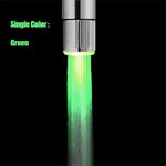 LED Temperature Sensitive 3-Color Light-up Faucet Kitchen Bathroom Water Saving  Tap Nozzle