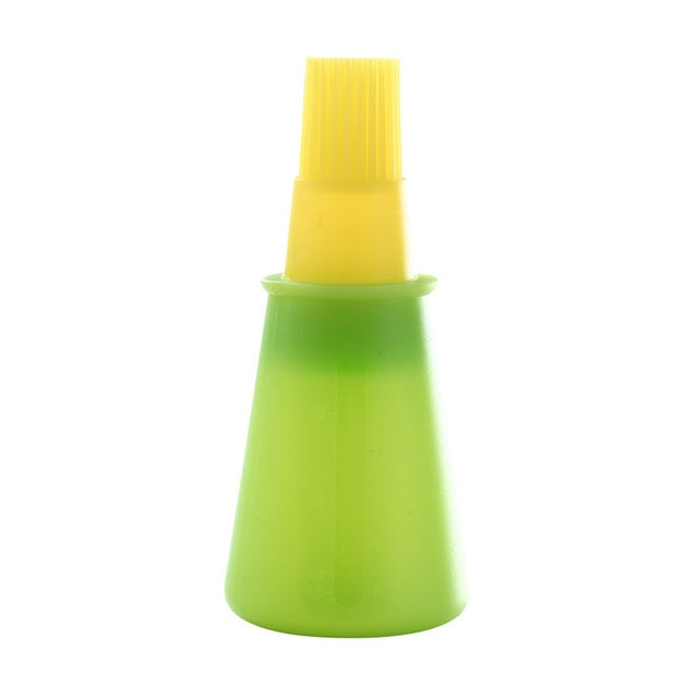 Kitchen Silicone Oil Bottle Oil Brush Baking Grill Oil Brush Kitchen Baking BBQ Tool