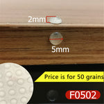 Furniture Shock Absorber Silicone Adhesive Silicone Drops  Door Stopper