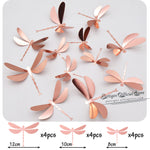 4D Hollow Butterfly Wall Sticker DIY Home Decoration Wall Stickers