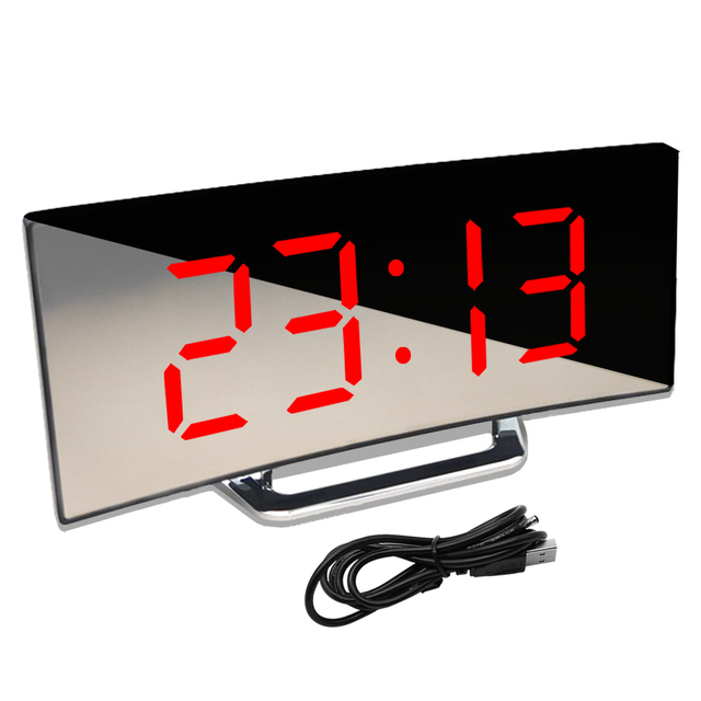 Digital Alarm Clock Desktop Watch for  Bedroom Home Decor