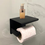 Stainless Steel Toilet Paper Holder Bathroom Wall Mount WC Paper Phone Holder