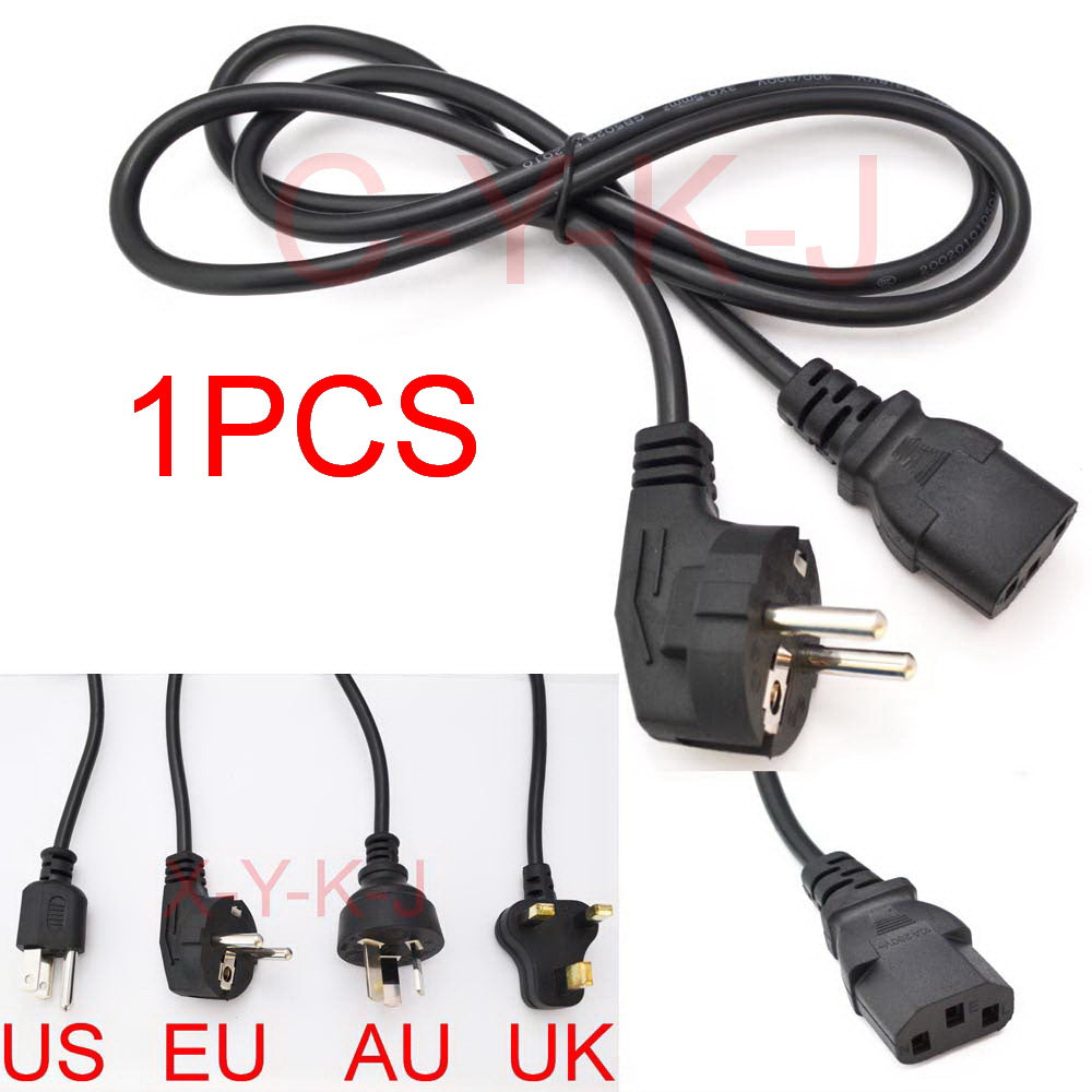 Universal 3 Prong Power Cord Cable